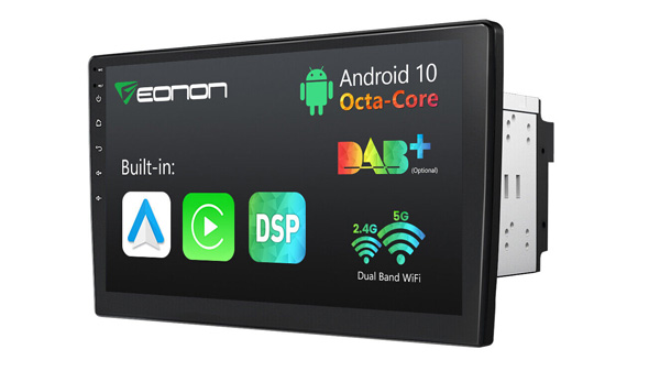 2-DIN flytende skjerm